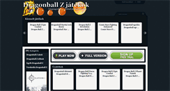 Desktop Screenshot of dragonball.jatssz.net