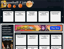 Tablet Screenshot of dragonball.jatssz.net